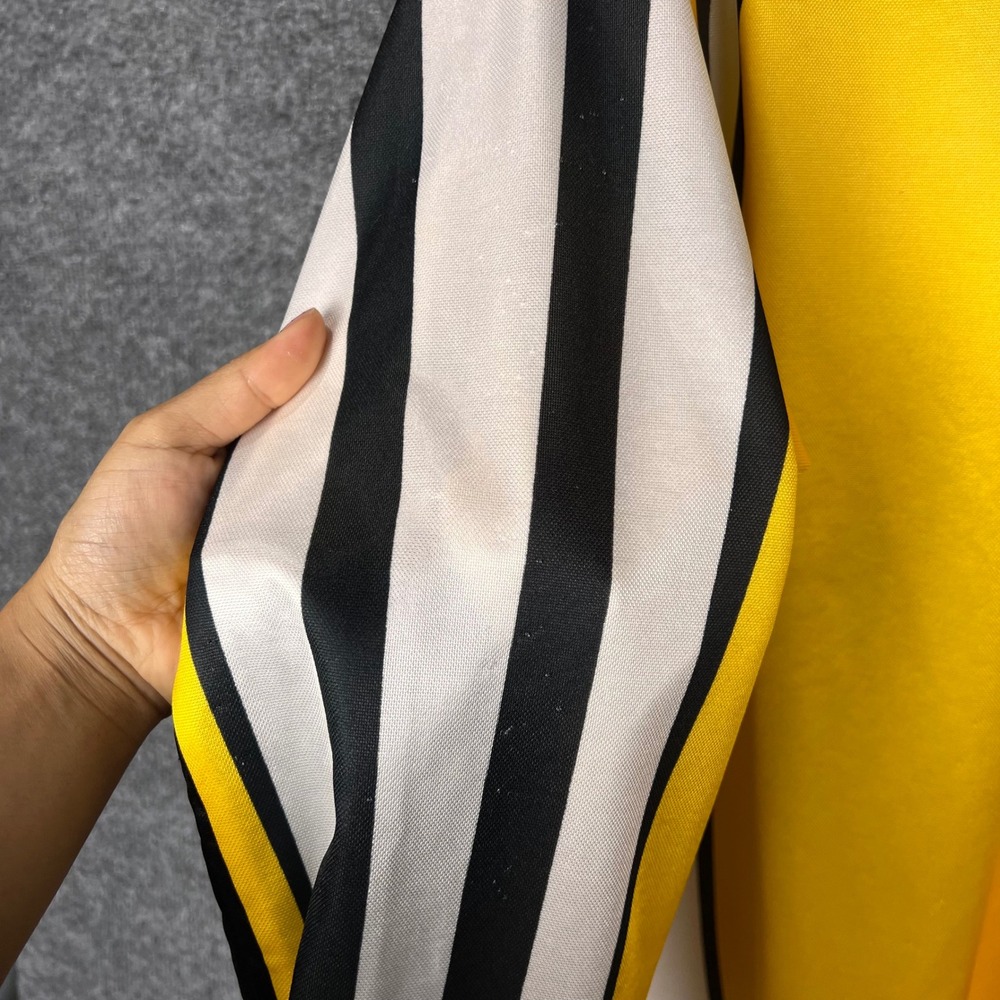 VINTAGE Adidas Goalkeeper Jersey Mens L Yellow 2001 Long Sleeve Shirt - Picture 5 of 11